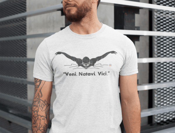 Camiseta Unissex - Veni. Natavi. Vici. - Imagem 9