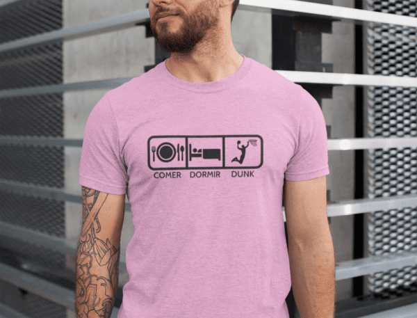Camiseta Unissex - Comer, Dormir, Dunk - Imagem 5