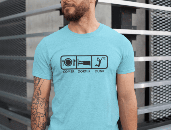 Camiseta Unissex - Comer, Dormir, Dunk - Imagem 7